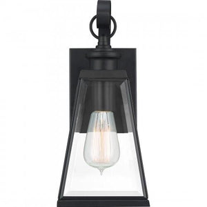 Quoizel PAX8405MBK Paxton Outdoor wall 1 light matte black Outdoor Lantern