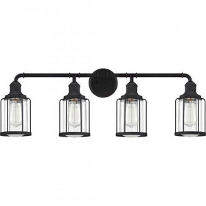 Quoizel LUD8634EK Ludlow Bath 4 light earth black Bath Light