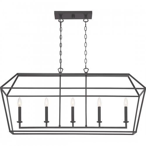 Quoizel AVY542PN Aviary Island 5 light palladian bronze Island Light