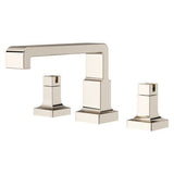 Verve 2-Handle Deck Mounted Roman Tub Trim without Handles in Polished Nickel