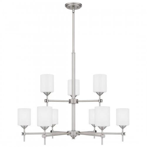 Quoizel ARI5034AP Aria Chandelier 9 lights antique polished nic Chandelier