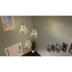 Quoizel VP5204WS Viewpoint Foyer 4lt weathered brass Pendant
