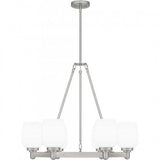 Quoizel PNG5028BN Penning Chandelier 6 lights brushed nickel Chandelier