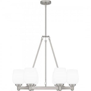 Quoizel PNG5028BN Penning Chandelier 6 lights brushed nickel Chandelier
