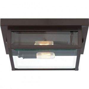 Quoizel WVR1312WT Westover Flush mount 2 lights western bronze Flush Mount