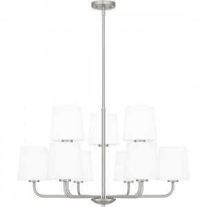 Quoizel GGR5032BN Gallagher Chandelier 9 lights brushed nickel Chandelier