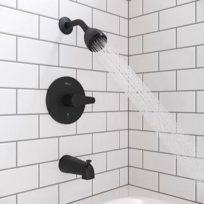 Pfister Matte Black 1-handle Shower Only Trim