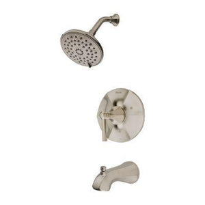 Pfister Brushed Nickel Arterra 1-handle Tub & Shower, Trim Only LG89-8DEK