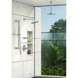 Pfister Polished Chrome Handheld Shower With Slide Bar