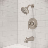 Weller 1-Handle Tub & Shower Trim in Brushed Nickel
