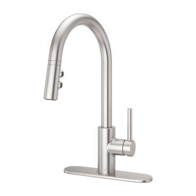 Pfister Stainless Steel Stellen 1-handle Pull Down Kitchen Faucet