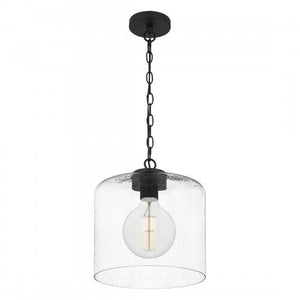 Quoizel ABR1512MBK Abner Mini pendant 1 light matte black Mini Pendant