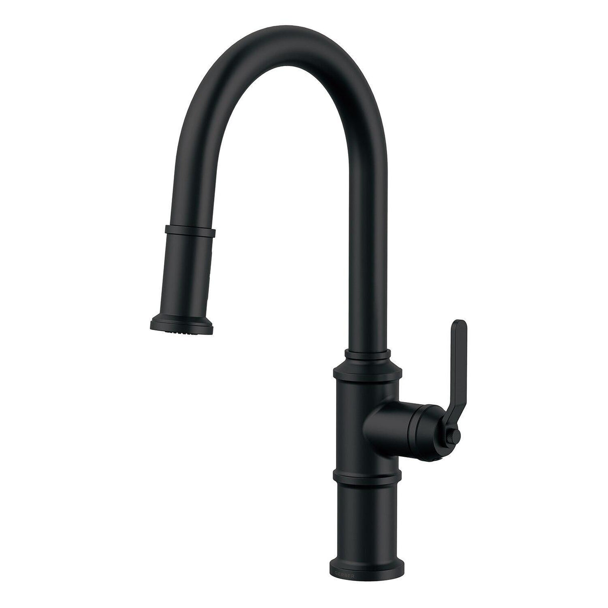 Gerber D454437 Chrome Kinzie Single Handle Pull-down Kitchen Faucet