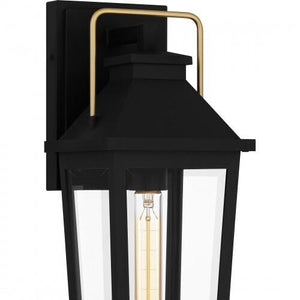 Quoizel BUK8406MBK Buckley Outdoor wall 1 light matte black Outdoor Lantern
