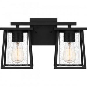 Quoizel LDG8615MBK Lodge Bath 2 light matte black Bath