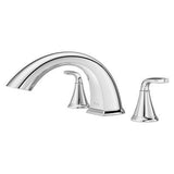 Winfield 2-Handle Roman Tub Trim in  Polished Chrome