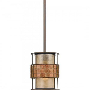 Quoizel MC842PRC Laguna Mini pendant rnsc copr 6"d Mini Pendant