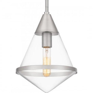 Quoizel QPP6160BN Quoizel Piccolo Pendant Mini pendant 1 light brushed nickel Mini Pendant