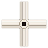 Tenet Single Shower Cross Handle in Polished Nickel