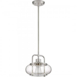 Quoizel TRG1510BN Trilogy Mini pendant 1 light brsh nkl Mini Pendant