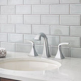 Bronson 2-Handle 8" Widespread Bathroom Faucet in Polished Chrome
