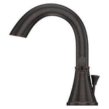 Saxton 2-Handle 8" Widespread Bathroom Faucet in Tuscan Bronze