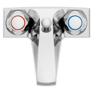 Pfister Polished Chrome Pfirst Series Centerset Bath Faucet LG143-6000