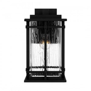 Quoizel MCL8408EK McAlister Outdoor wall 1 light earth black Outdoor