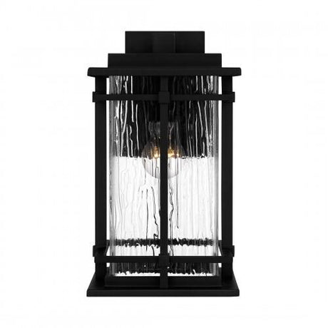 Quoizel MCL8408EK McAlister Outdoor wall 1 light earth black Outdoor