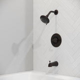 Winfield 1-Handle Tub & Shower Trim Kit in Tuscan Bronze