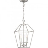 Quoizel AVY5203BN Aviary Pendant Ceiling Lighting, 3-Light, 180 Watts, Brushed Nickel (17"H x 10"W)