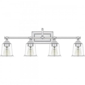 Quoizel NLC8604C Nicholas Bath 4 light polished chrome Bath Light