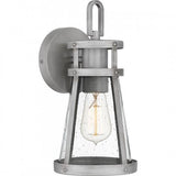 Quoizel BAB8406ABA Barber Outdoor wall 1 light antique brushed alu Outdoor Lantern