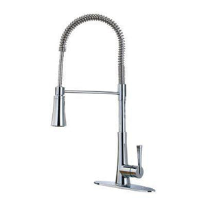 Zuri 1-Handle Pull-Down Kitchen Faucet in Polished Chrome