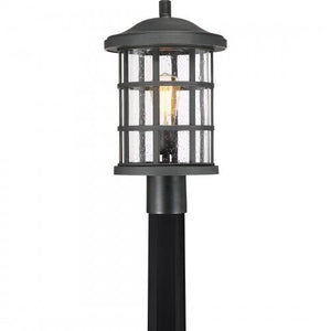 Quoizel CSE9010EK Crusade Outdoor post earth black Outdoor Lantern