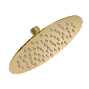 Gerber D460069BN Brushed Nickel Drench Round 8" Single Function Rain Showerhead, ...