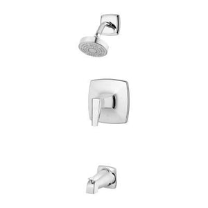 Pfister Polished Chrome Arkitek 1-handle Tub & Shower, Trim Only LG89-8LPMC