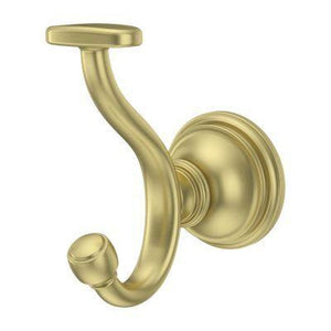 Tisbury Robe Hook in Brushed Gold