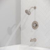 Winfield 1-Handle Tub & Shower Trim Kit in Brushed Nickel