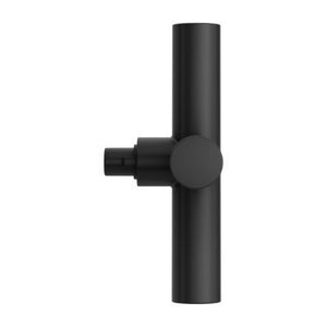 Pfister Matte Black Single Cross Handle for Slide Bar Kit HHL-G16TNTB