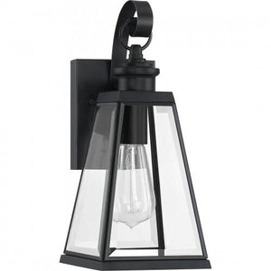 Quoizel PAX8405MBK Paxton Outdoor wall 1 light matte black Outdoor Lantern