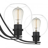 Quoizel PRUC5034MBK Pruitt Chandelier 9 light matte black Chandelier