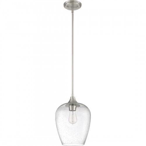 Quoizel TWE1510BN Towne Mini pendant brushed nickel Mini Pendant