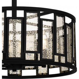 Quoizel QSF5600MBK Quoizel Semi-Flush Mount Semii  flush 4 lights matte black Semi-Flush Mount