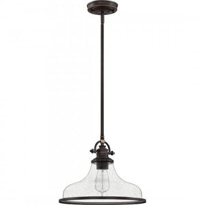 Quoizel GRTS2814PN Grant Pendant 1 light palladian bronze Pendant