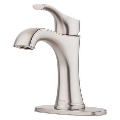 Pfister Spot Defense Brushed Nickel Single Control Bathroom Faucet LG42-WD0GS