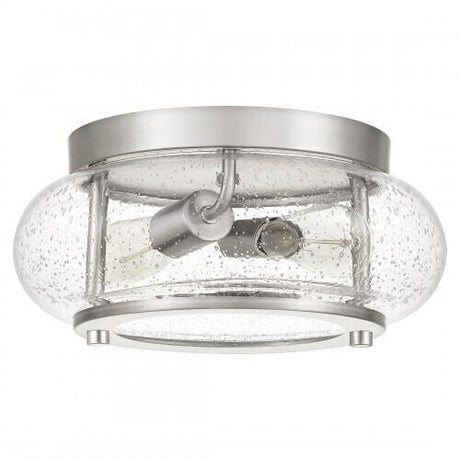 Quoizel TRG1612BN Trilogy Flush mount 2 light brushed nickel Flush Mount