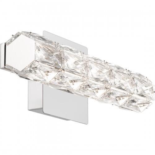 Quoizel PCLU8515C Luster Bath led light polished chrome Bath Light