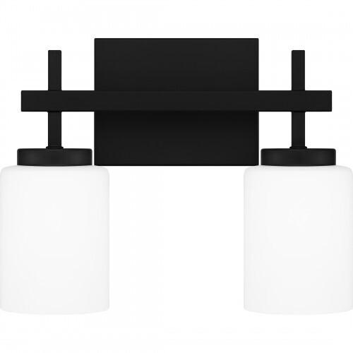 Quoizel WLB8613MBK Wilburn Bath 2 light led matte black Bath Light