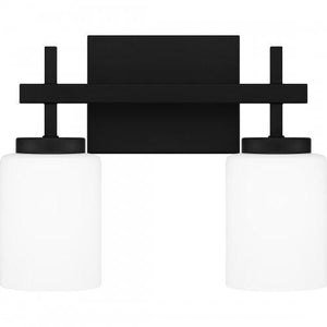 Quoizel WLB8613MBK Wilburn Bath 2 light led matte black Bath Light